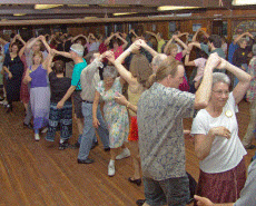 Contra Dancing at the Fiddle