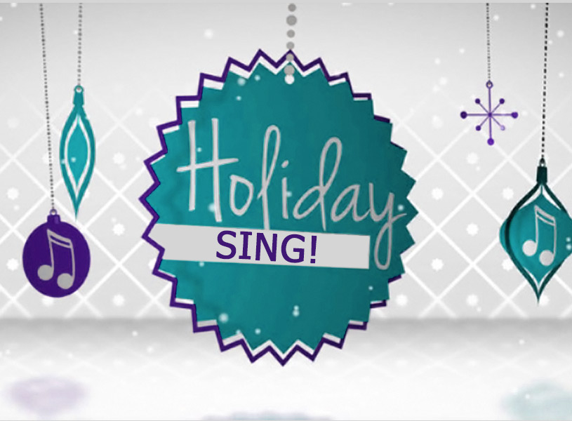Holiday Sing, hosted by Sally Potter