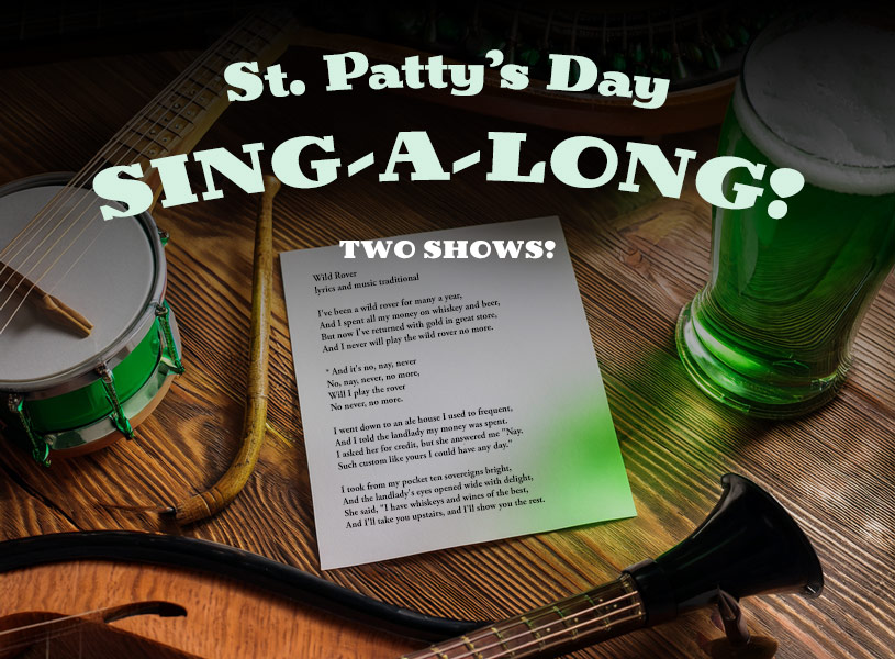 St. Pat's Day Sing-Along